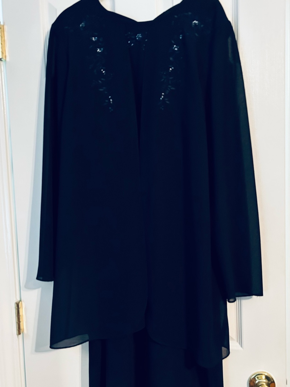 Elegant Navy Blue Dress